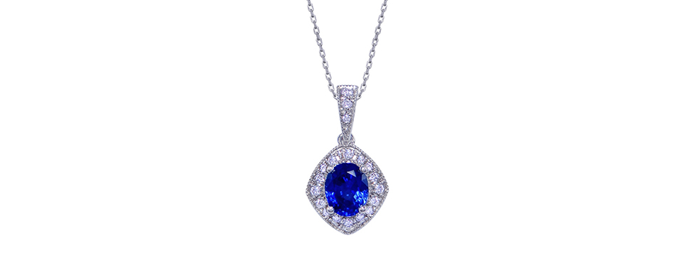 Sapphire Necklace 